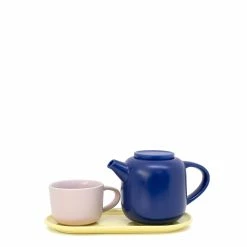 Salt & Pepper Salt & Pepper Oleta T4Me 500ml Teapot And Cup Set Cobalt
