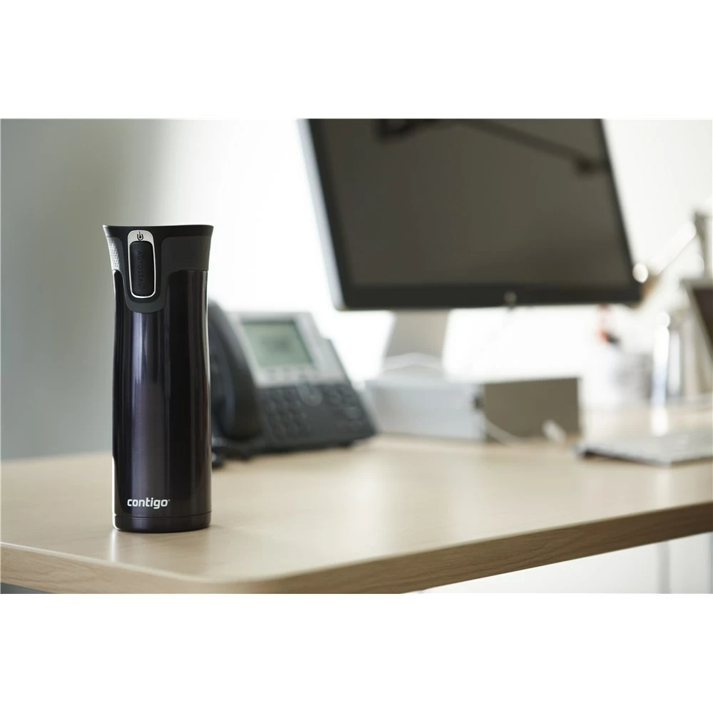 Contigo West Loop 'Autoseal' Mug Matte Black 473ml - Image 2