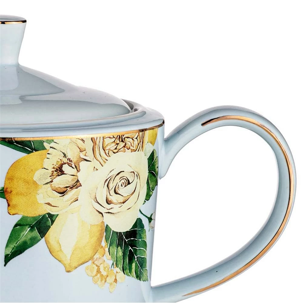 Ashdene Citrus Blooms Teapot 950ml - Image 2