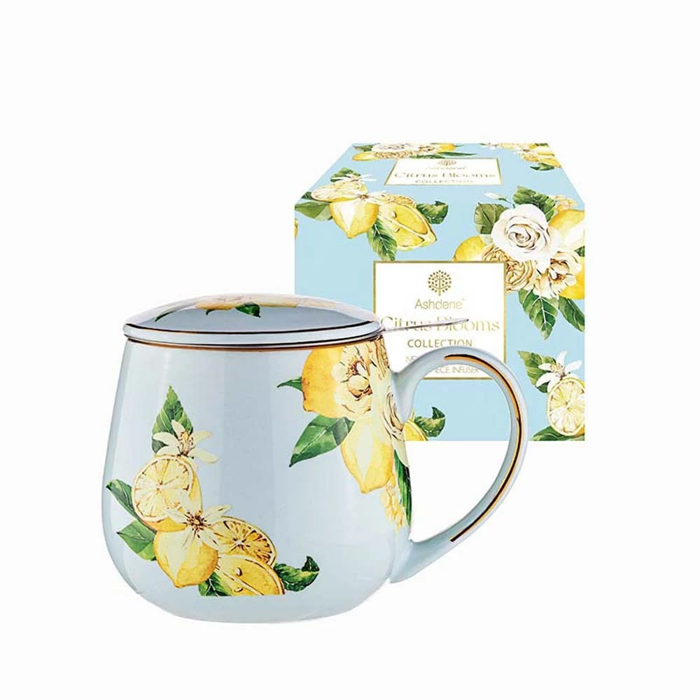 Ashdene Citrus Blooms Infuser Mug 430ml - Image 2