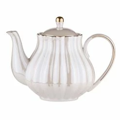 Ashdene Parisienne Pearl Teapot 950ml White