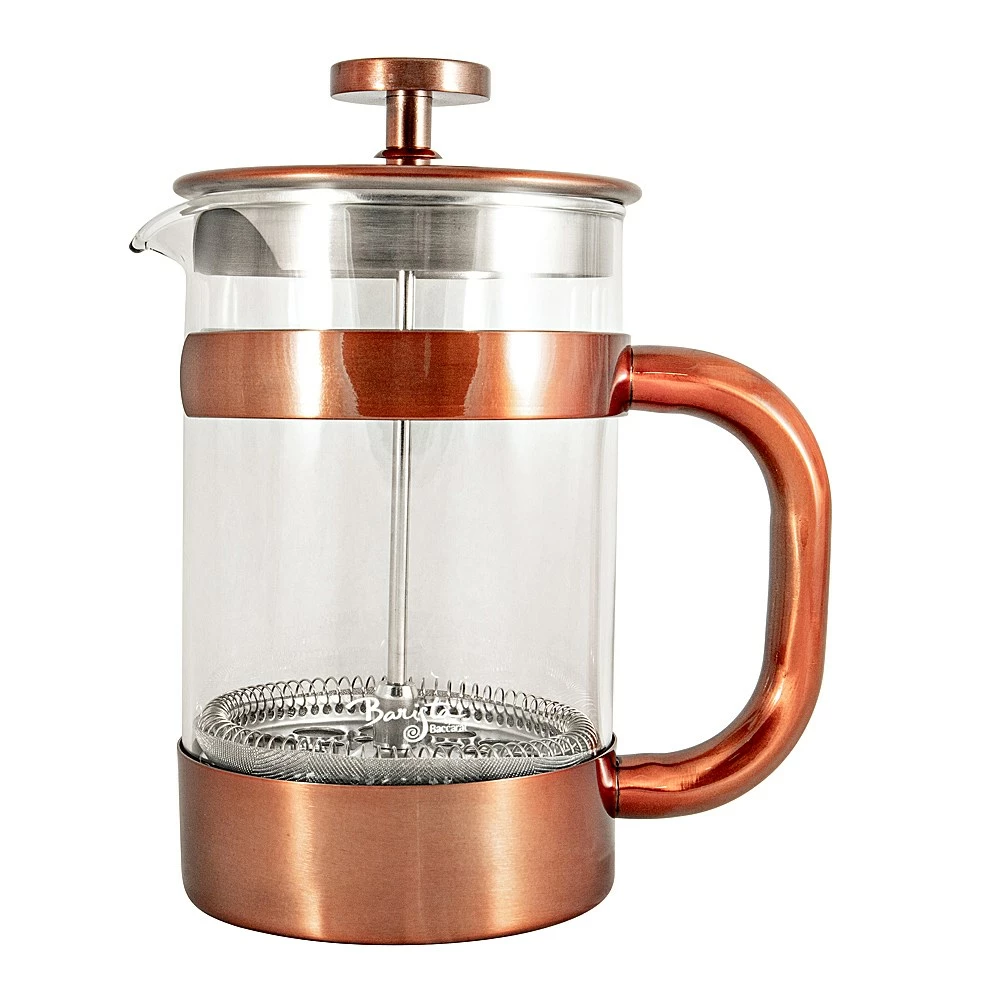 Baccarat Barista Brillante French Coffee Press 800ml Copper
