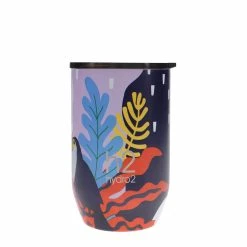 H2 Hydro2 Togo Double Wall Stainless Steel Coffee Cup 380ml Toucan