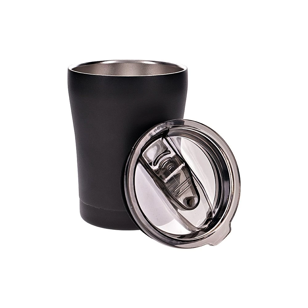 TakeAway Edit Stainless Steel Coffee Cup 300ml Carbon Black - Image 2