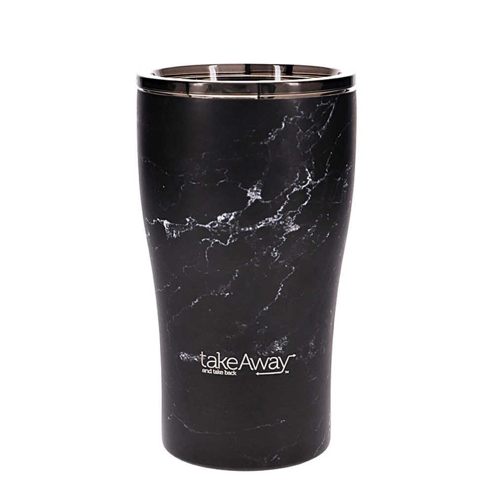 TakeAway Edit Stainless Steel Coffee Cup 500ml Marble