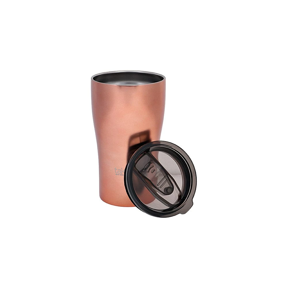 TakeAway Edit Stainless Steel Coffee Cup 500ml Rose Gold - Image 2