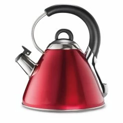 Baccarat Barista Italico Stovetop Whistling Kettle 2.2L Red