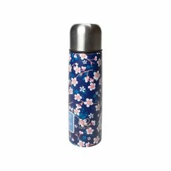 H2 Hydro2 Mizu Stainless Steel Flask 500ml Blossom Blue
