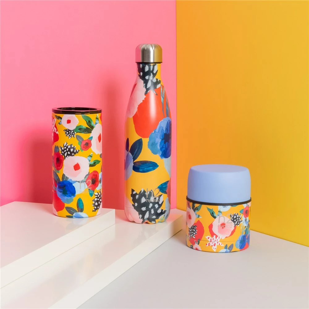 H2 Hydro2 Suma Stainless Steel Travel Mug 480ml Abstract - Image 2