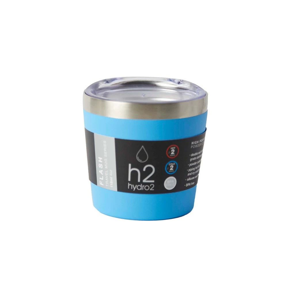 H2 Hydro2 Flash Espresso Cup 118ml Blue - Image 2
