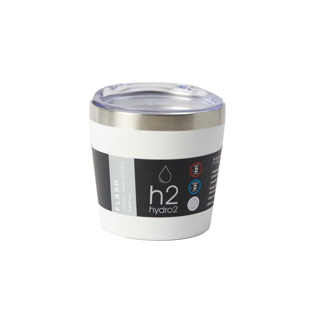 H2 Hydro2 Flash Espresso Cup 118ml White - Image 2