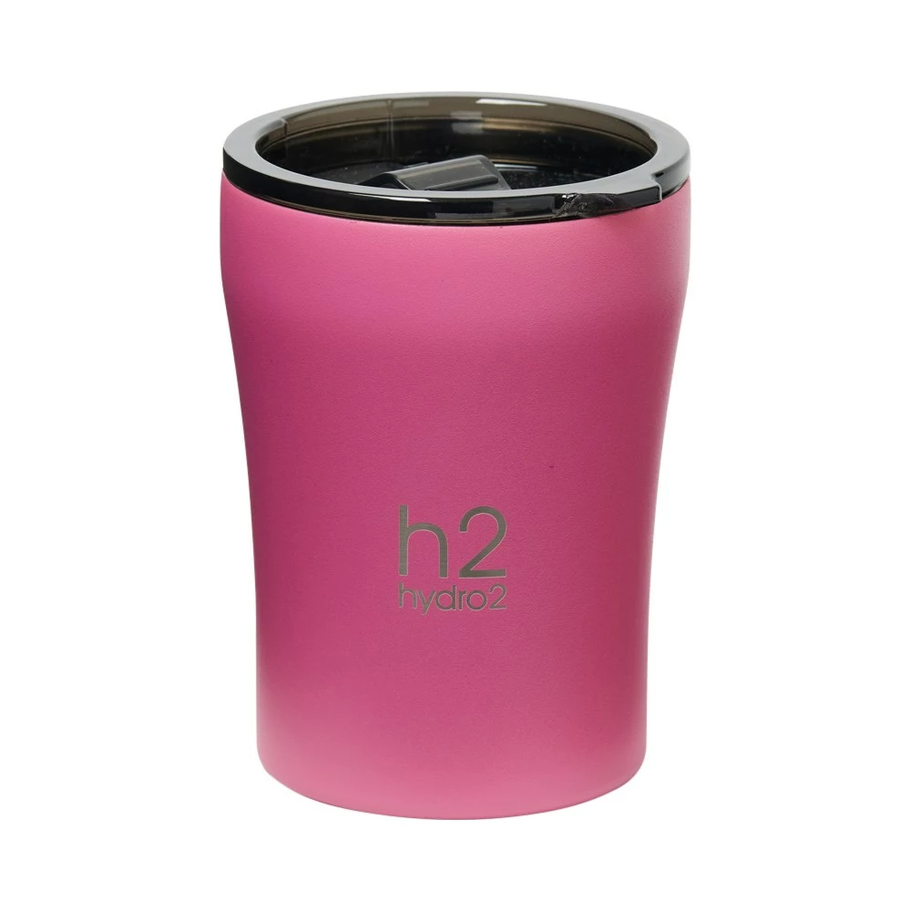 H2 Hydro2 Quench Travel Mug 300ml Neon Pink