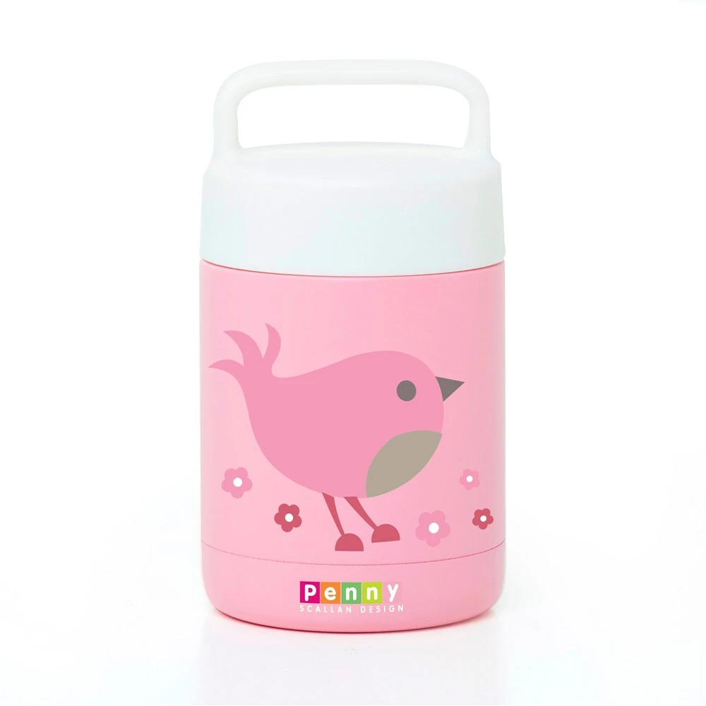 Penny Scallan Chirpy Bird Double Wall Vacuum Insulated Thermal Flask 350ml