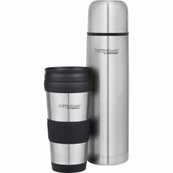 Thermos THERMOcafe Combo Pack 1L Flask & 420ml Tumbler