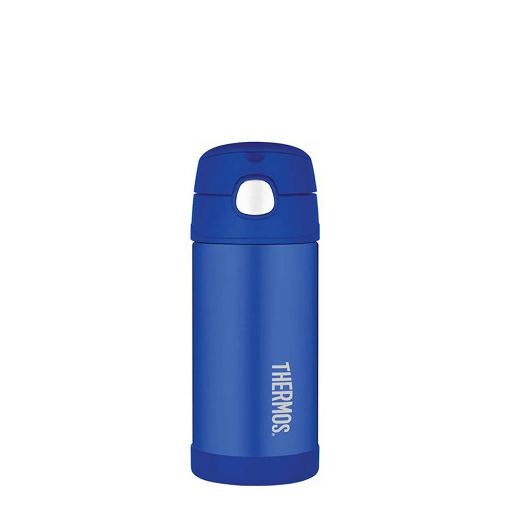 Thermos FUNtainer Stainless Steel 355ml Vacuum Insulated Water Bottle Blue