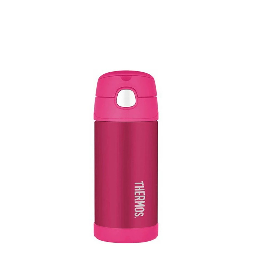 Thermos FUNtainer Stainless Steel 355ml Vacuum Insulated Water Bottle Pink