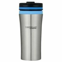Thermos Stainless Steel Double Wall Vacuum Insulated 380ml Travel Tumbler Blue