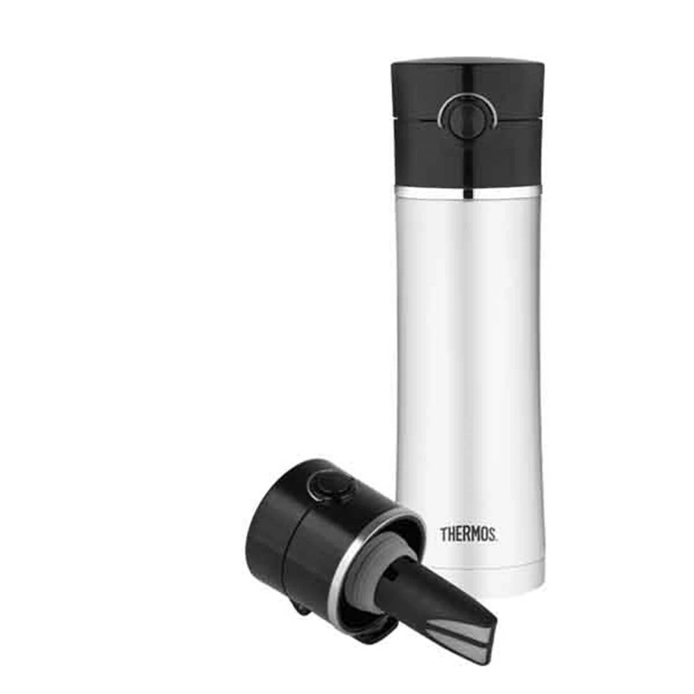 Thermos Sipp Stainless Steel 470ml Vacuum Insulated Bottle With Tea Infuser - Image 2