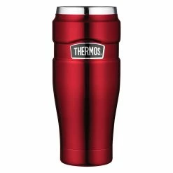 Thermos Stainless King 470ml Stainless Steel Vacuum Insulated Tumbler – Red