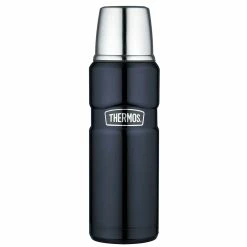 Thermos 470ml Stainless Steel Vacuum Insulated Flask Midnight Blue