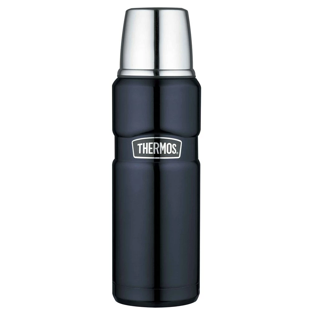 Thermos 470ml Stainless Steel Vacuum Insulated Flask Midnight Blue