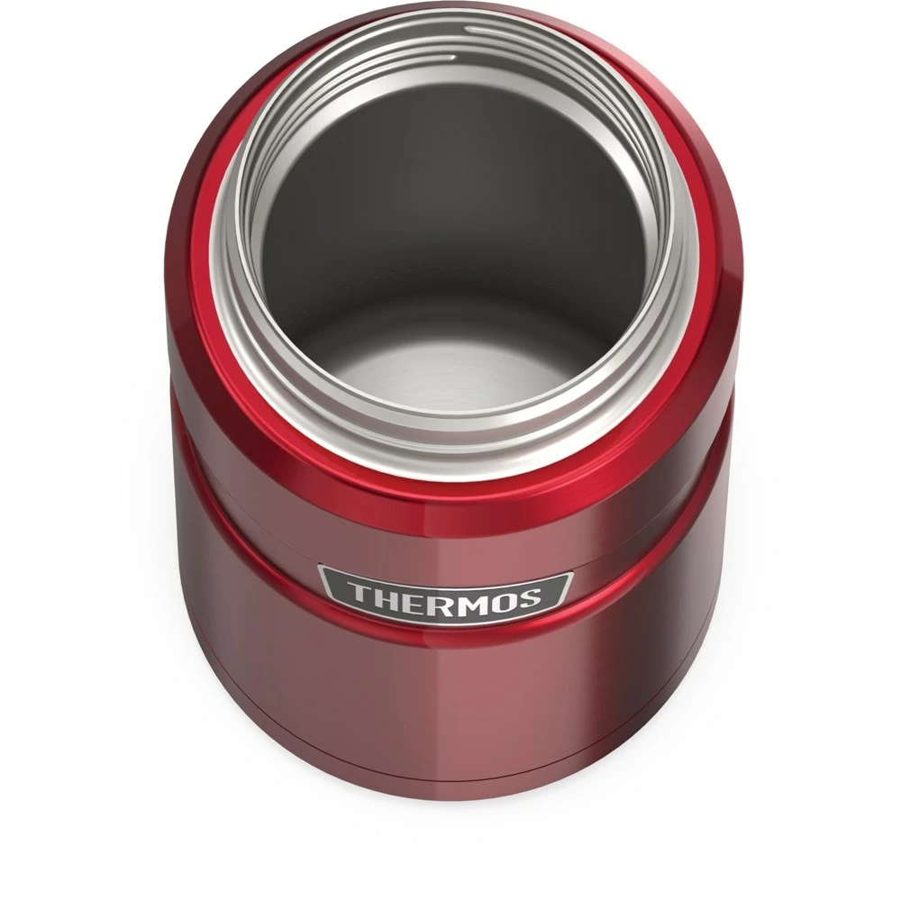 Thermos Stainless King Stainless Steel 710ml Vacuum Insulated Food Jar Red - Image 3
